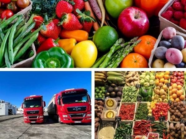 fruits and vegetables transport albania